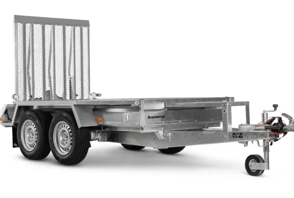 Brenderup maschinenträger 2,61 m x 1,26 m 2600 kg