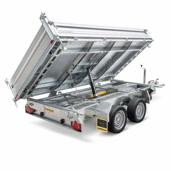 Benne tribenne htk 2700.27 humbaur – deux essieux, 2700kgs