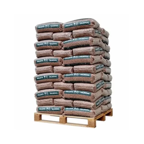 Pellets valboval palette de 65 sacs de 15 kg 100 % résineux