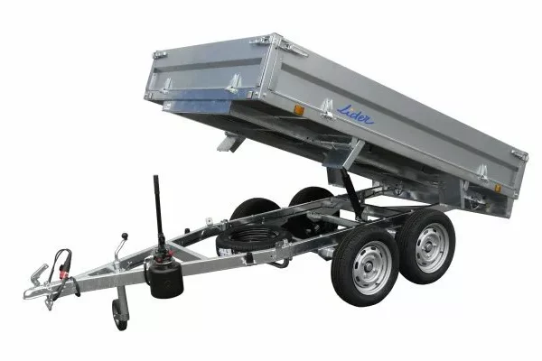 Remorque benne 39560 avec roue de secours
