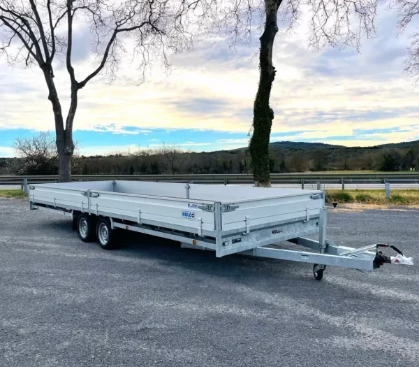 Plateforme 6,11m x 2,03m 3000kg hulco
